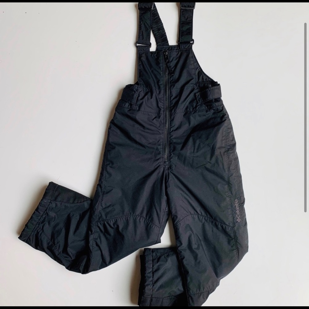 Columbia Boys - navy snow bib size 8